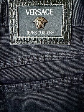 Versace Jeans Couture Women’s Black Denim Vintage Jeans Size 27